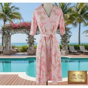 Vintage Lilly Pulitzer The Lilly Pink Cotton Dress